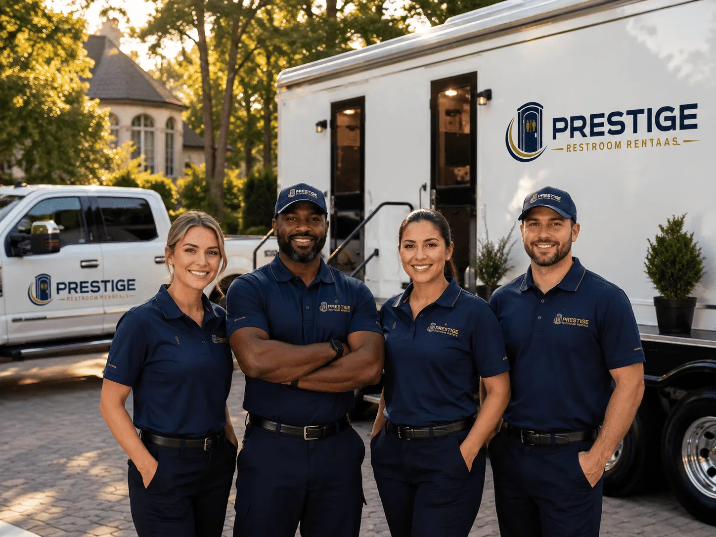 Trusted Luxury Portable Restrooms company in Rice, VA
